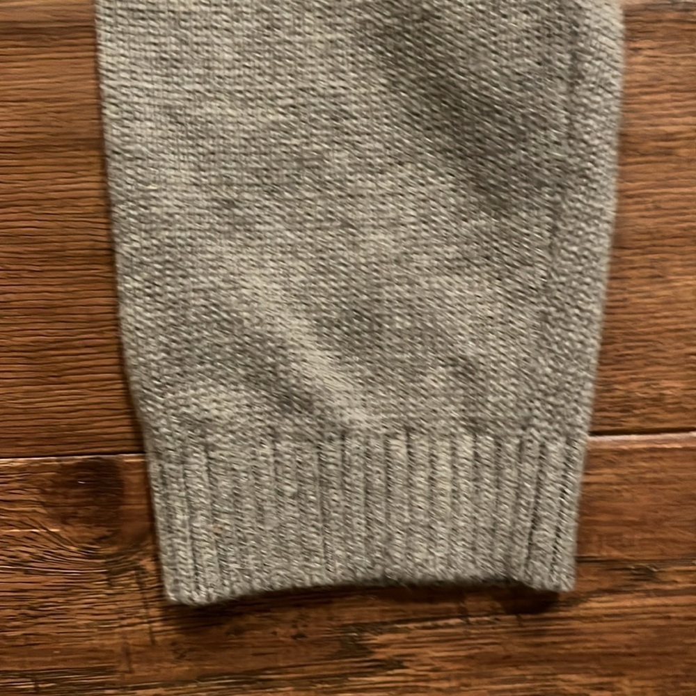 Croft & Barrow Gray Sweater Jacket Size L - Picture 4 of 7